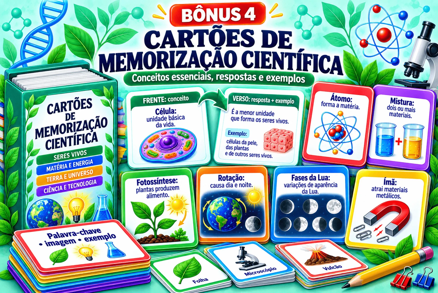 Cartões de Memorização Científica