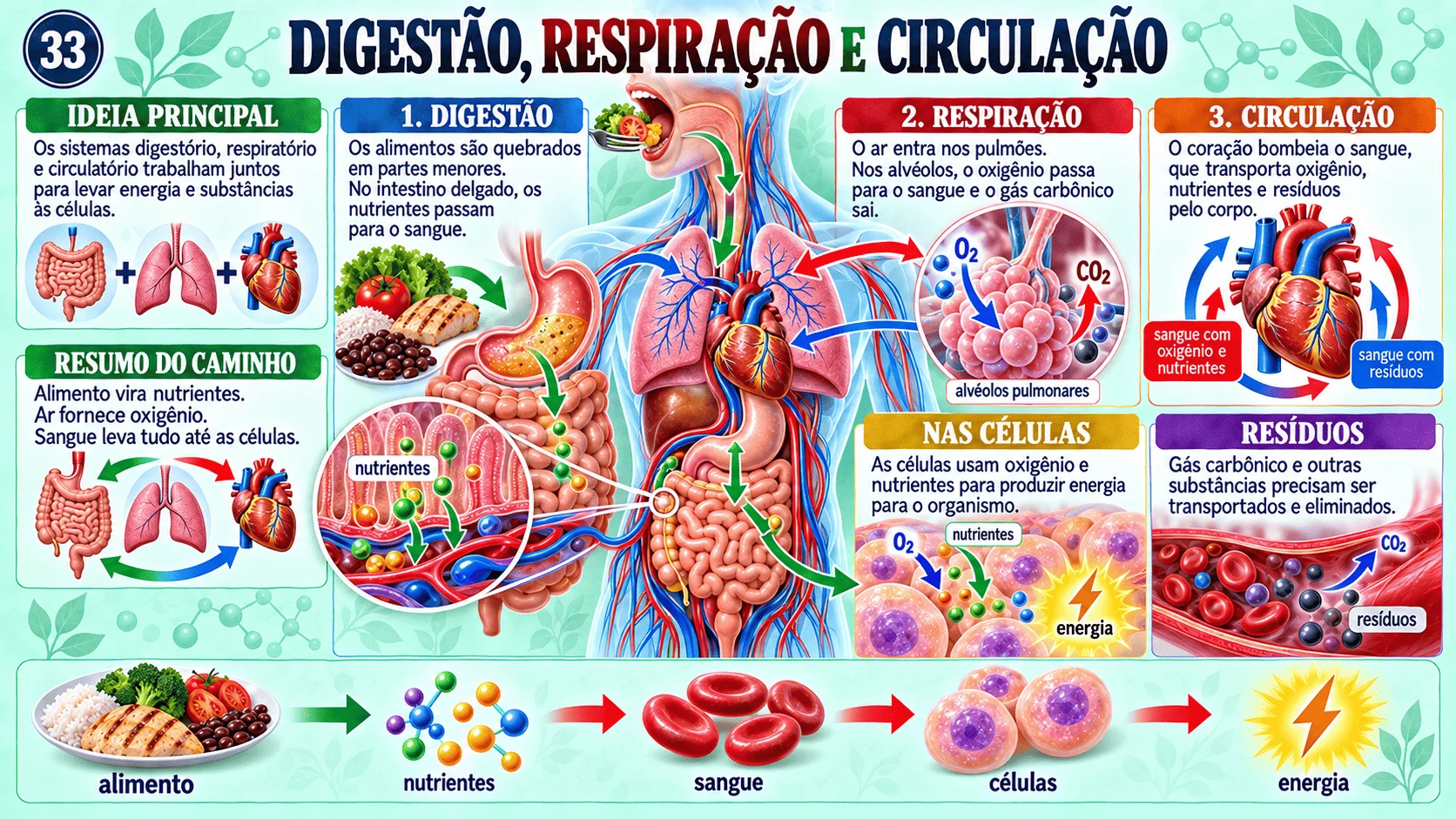 Mapa mental de Ciências